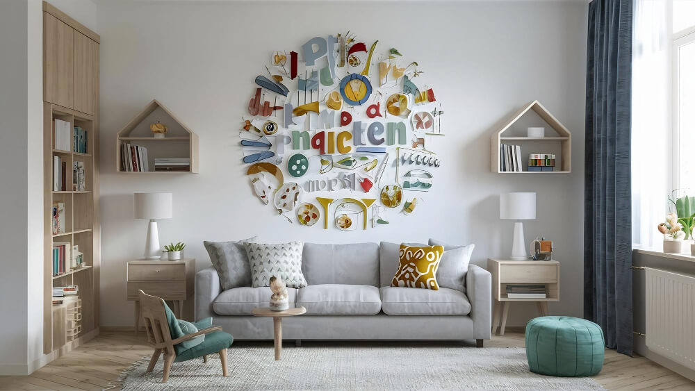 שדרוג עיצוב פנים הבית בעזרת מדבקות קיר